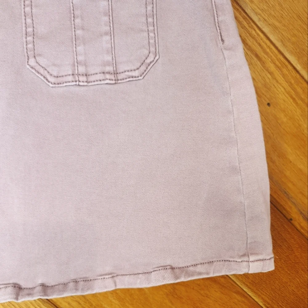 Altar'd state small light purple button up mini skirt